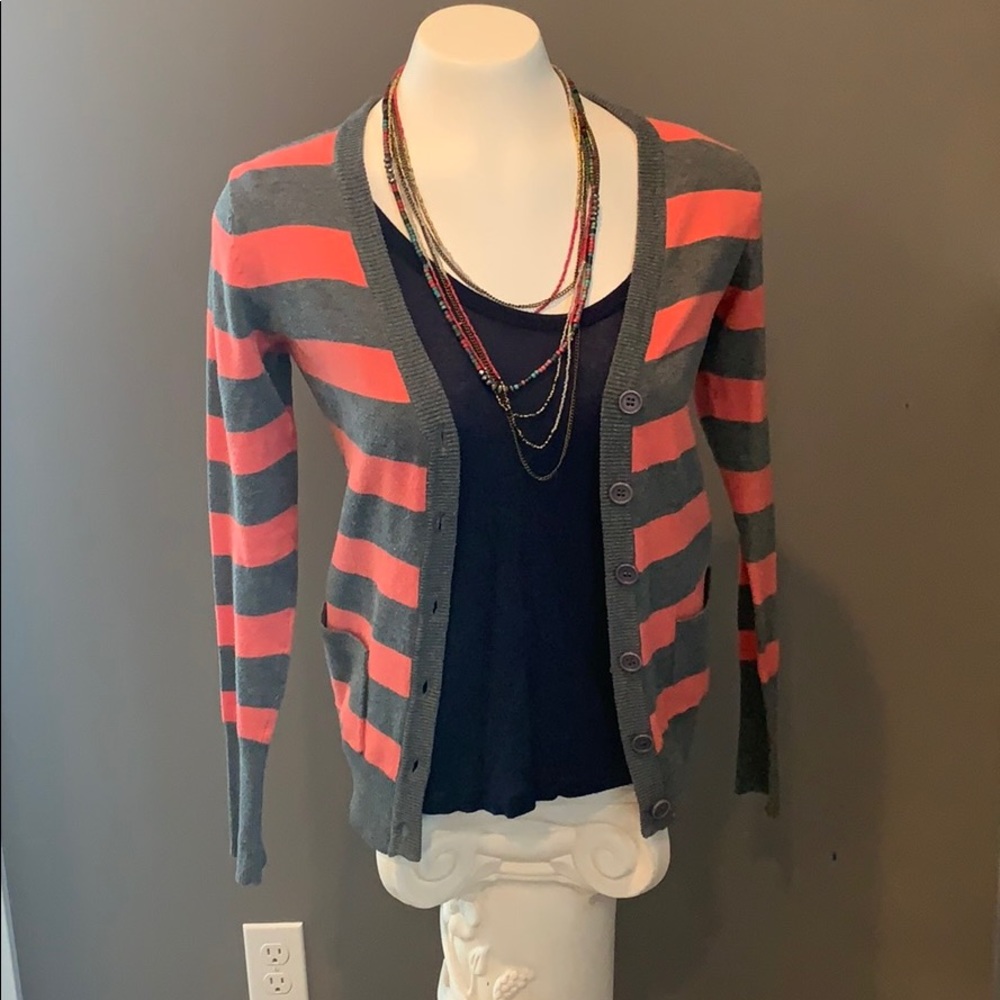 Striped Cardigan